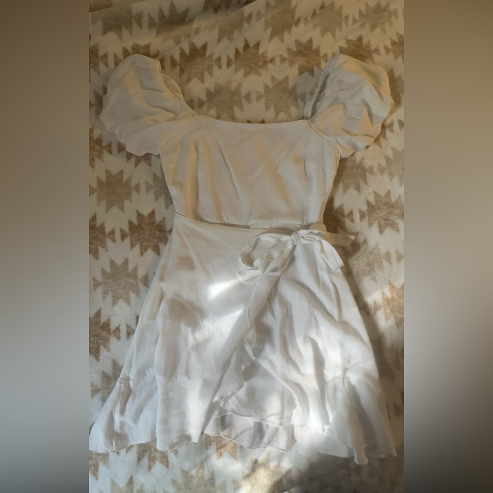 short white dress
